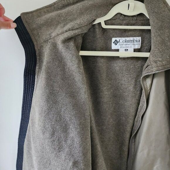 Columbia Mens Lined Jacket - Size M - Zip Front Pockets - Style F02 WM5020 - Picture 5 of 11